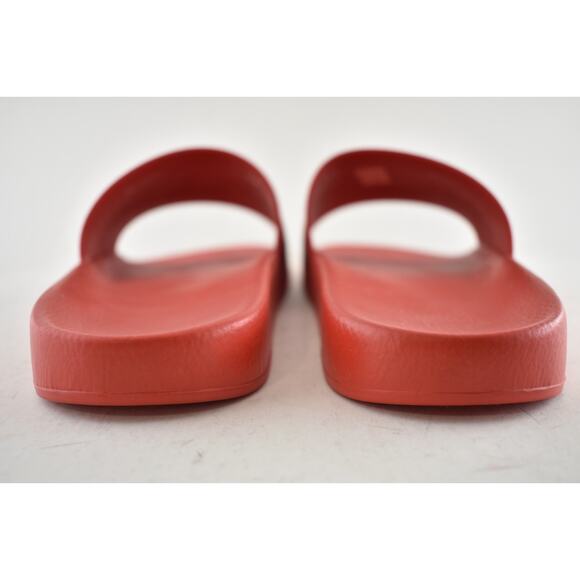 Givenchy Paris Red White Logo Rubber Pool Slide Sandal Flip Flop Flat 44 11 main image 10